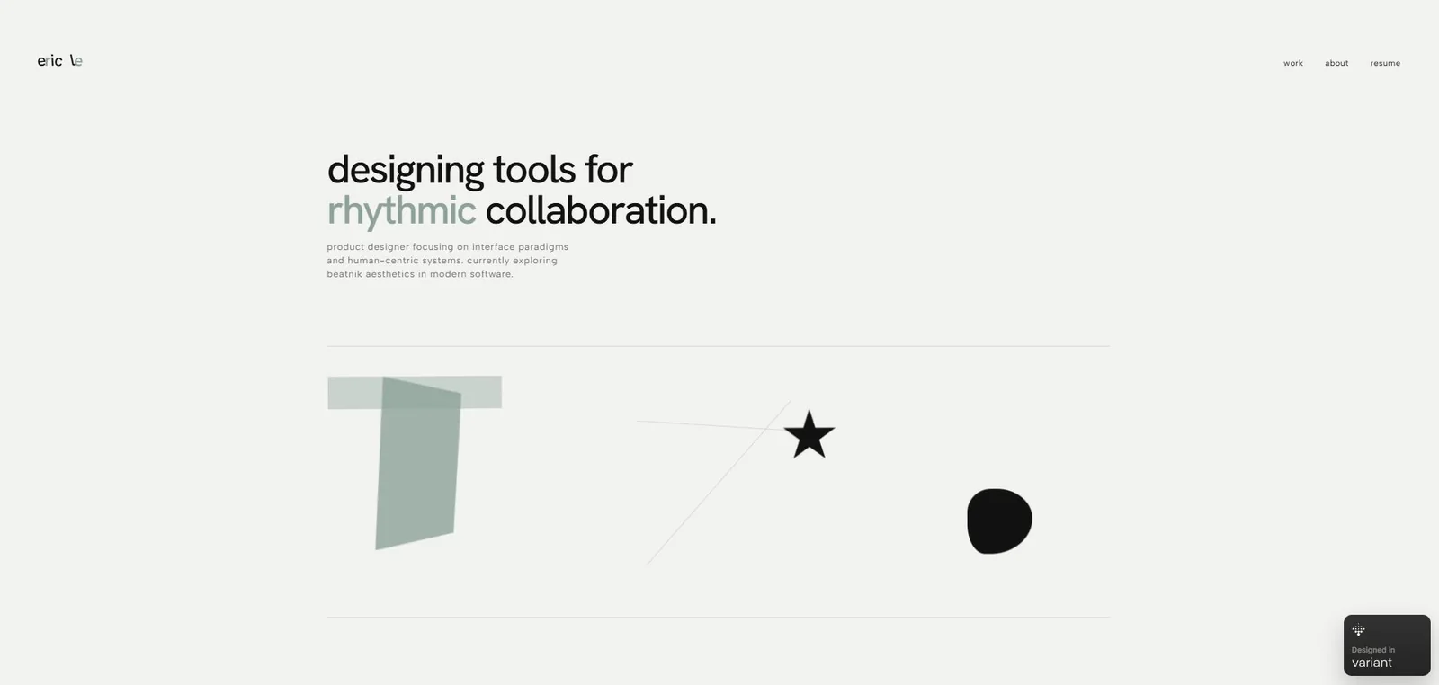 v3: the cutout shapes get a stage of their own